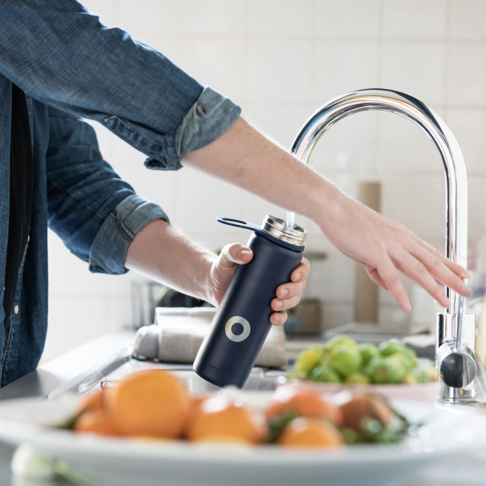 How do you maintain a whole house water filter?